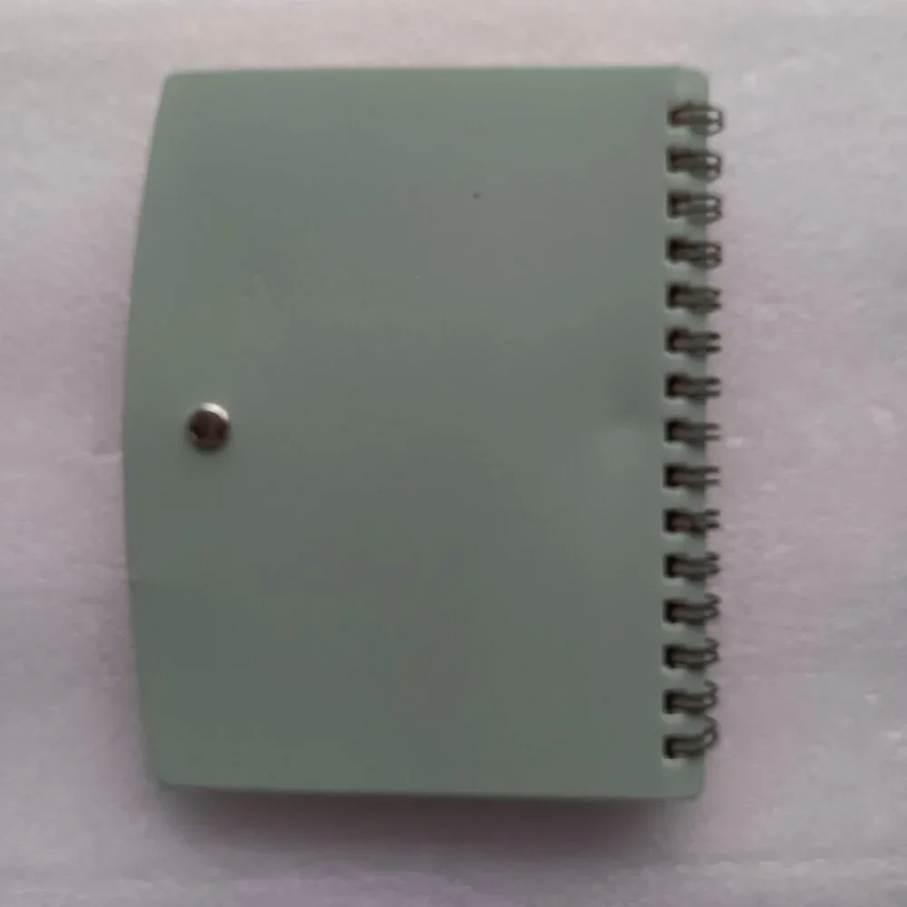 New Weekly Planner Spiral Notebook with Sticky Notes Team Quote Green Pen Loop